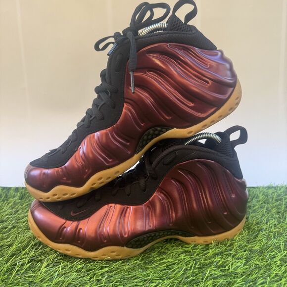 Nike Air Foamposite One Night Maroon Gum Men\'s Size 9.5 Used Exelent main image 12